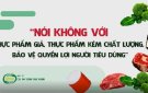 Thực phẩm là nguồn cung cấp dinh dưỡng hàng ngày cho cơ thể, giúp cơ thể khoẻ mạnh, chống lại các nguy cơ của bệnh tật đang có mặt ở khắp nơi trong môi trường; giúp người ta hoạt động và làm việc