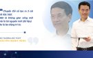 Chuyển đổi số thì cần thể chế số, hạ tầng số và cán bộ số